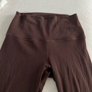 Lululemon Align High Rise 25” Pant in Espresso